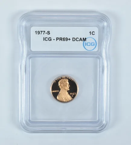 1977-S Lincoln Memorial Cent PR69+ DCAM ICG
