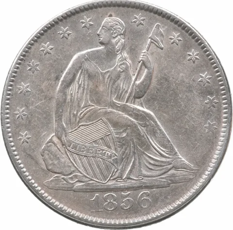 1856 Seated Liberty Half Dollar *0389