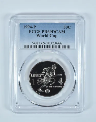 1994-P World Cup Soccer Commemorative Half Dollar PR69 DCAM PCGS