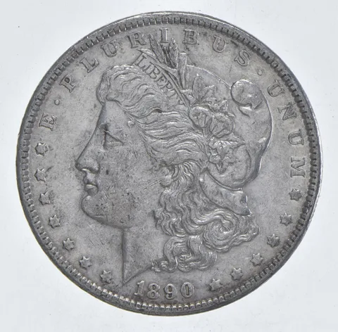 Better 1890 Morgan Silver Dollar - 90% US Coin - Nice Coin *476