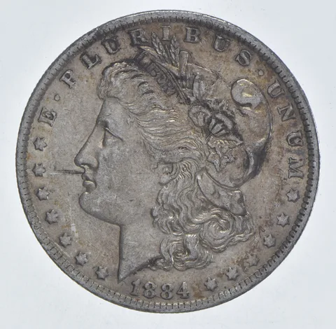 Better 1884-O Morgan Silver Dollar - 90% US Coin - Nice Coin *391