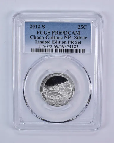 2012-S ATB Quarter Silver Chaco Culture Limited Edition Set PR69 DCAM PCGS