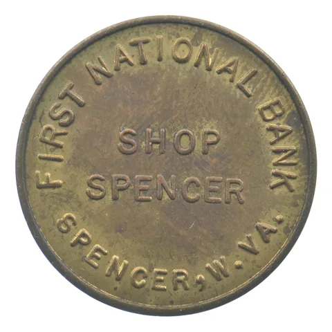 WV First National Bank Plaza Token *5060