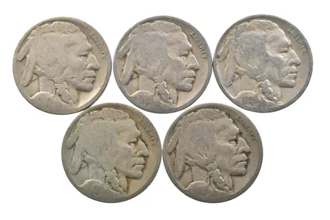 BETTER Lot 1927-S Worn Date 1928-D 1928-D 1928-S Buffalo Nickel Collection *128