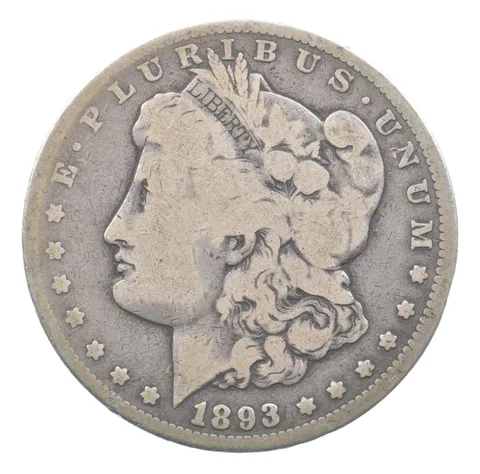 1893-CC Morgan Silver Dollar *4001