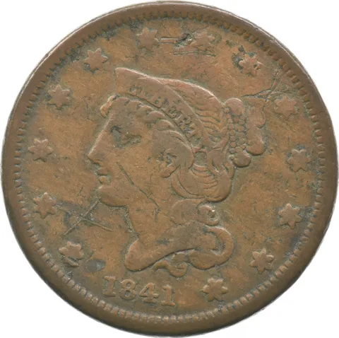 1841 Liberty Head Large Cent *2361