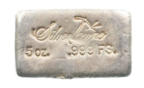 5 Oz Silver Bar Silver Towne *6811