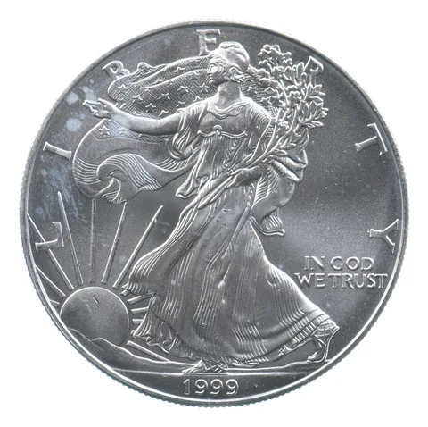 Better Date 1999 American Silver Eagle 1 Troy Oz .999 Fine Silver *699