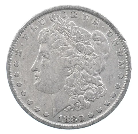 Better 1880 Morgan Silver Dollar - 90% US Coin - Nice Coin *320