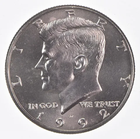 1992-D Kennedy Half Dollar Clad Unc