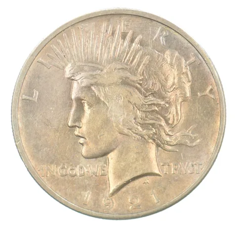 1921 Peace Silver Dollar Beautiful Tone *2823