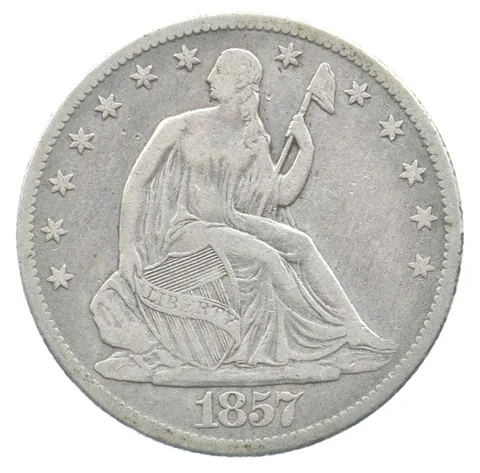 1857-O Barber Half Dollar *4793