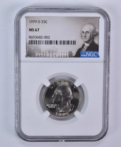 1979-D Washington Quarter MS67 NGC Special Label