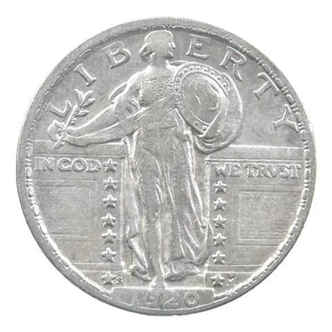 1920-S Standing Liberty Quarter *6128