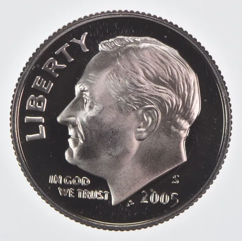 2005-S Roosevelt Dime CLAD Proof