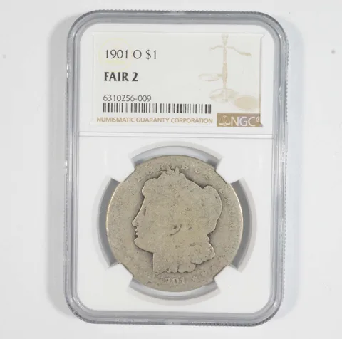 FAIR 2 1901-O Morgan Silver Dollar - Graded NGC LOW BALL a7200