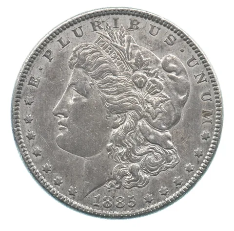 Early - 1885 Morgan Silver Dollar - 90% US Coin *985