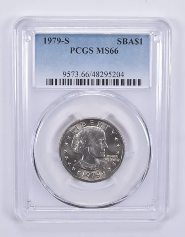1979-S Susan B Anthony Dollar MS66 PCGS Blue Label