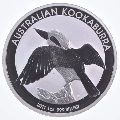 Better Date 2011 Australia $1 1 Oz. Silver Kookaburra World Coin- Silver *751