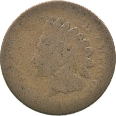 1859-1864 Copper Nickel Indian Head Cent Lowball *9678