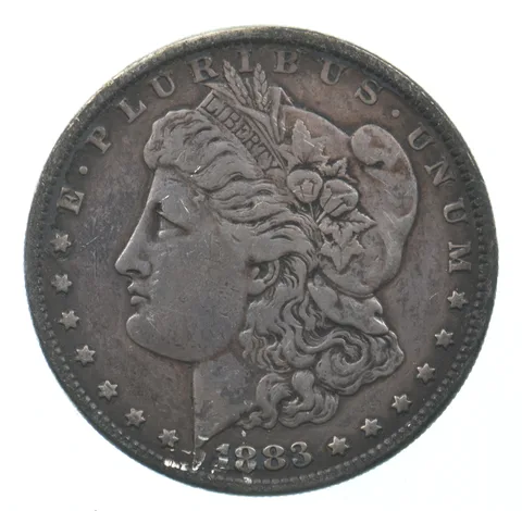 Early - 1883 Morgan Silver Dollar - 90% US Coin *566