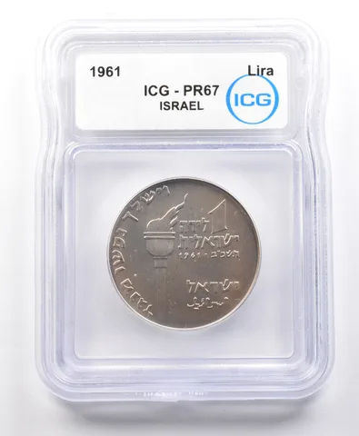 1961 Israel Lira PR67 ICG *4114