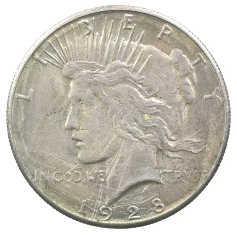 1928 Peace Silver Dollar a1901