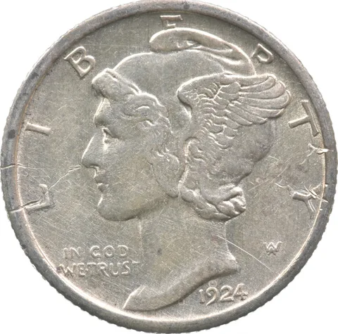 1924-D Mercury Dime *5246