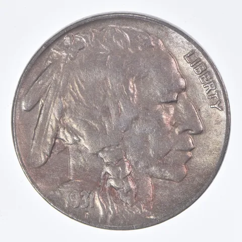1931-S Indian Head Buffalo Nickel *2308