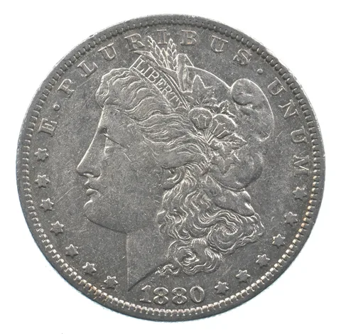 Early - 1880-O Morgan Silver Dollar - 90% US Coin *494