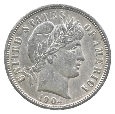 1904 Barber Dime *8332