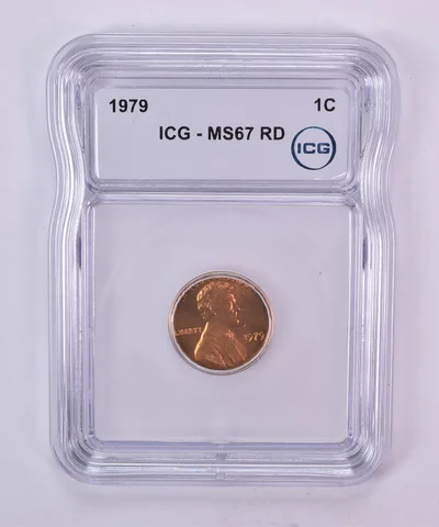 1979 Lincoln Memorial Cent MS67 RD ICG