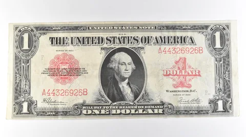 1923 $1 Legal Tender Large Note Red Seal *3059
