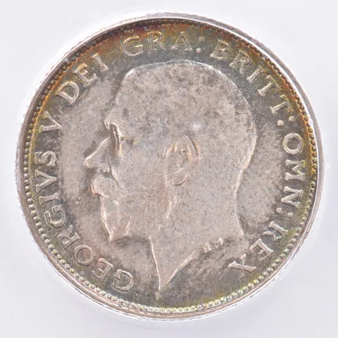 1924 Great Britain 6 Pence KM#815 MS62 ICG Beautiful Tone *1936