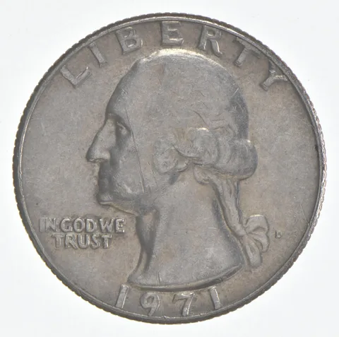 1971-D Washington Quarter Clad Unc