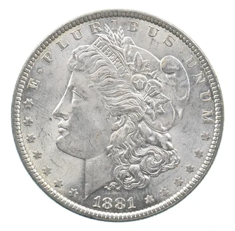 Early - 1881 Morgan Silver Dollar - 90% US Coin *761