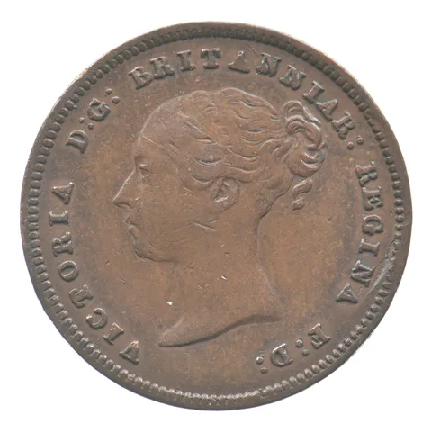 1843 Great Britain Half Farthing a6447
