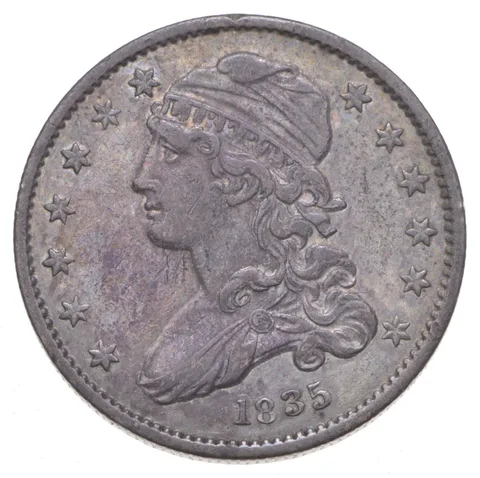 1835 Capped Bust Quarter - Circulated *0510