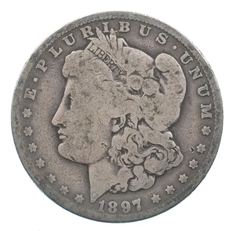 Early - 1897-O Morgan Silver Dollar - 90% US Coin *739