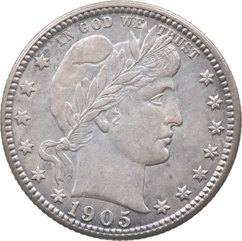 1905 Barber Quarter a4766