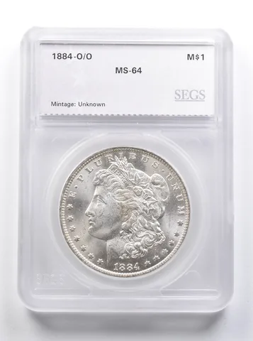 1884-O/O Morgan Silver $1 VAM 10 Breen's Old "So-Called" O/CC Uncirculated *8390