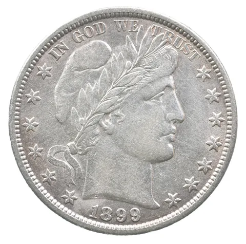 1899 Barber Half Dollar a2725