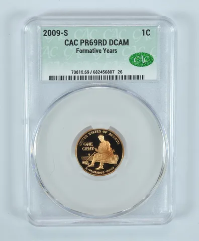 2009-S Lincoln Memorial Cent Formative Years PR69 DCAM CAC CACg