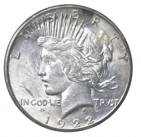 1922-S Peace Silver Dollar a4434