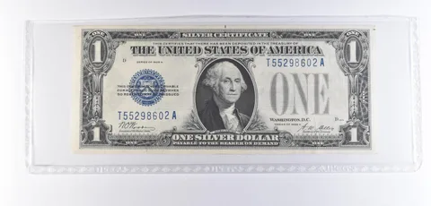 1928 A $1 Silver Certificate Blue Seal *8379