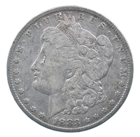 Early - 1883 Morgan Silver Dollar - 90% US Coin *950