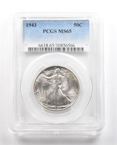 1943 Walking Liberty Half Dollar MS65 PCGS *6516