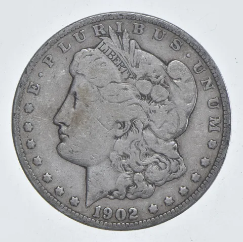 Early - 1902 Morgan Silver Dollar - 90% US Coin *905