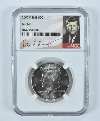 2005-P Kennedy Half Dollar SMS MS69 NGC Special Label