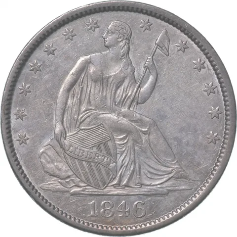 1846-O Seated Liberty Half Dollar MD W5-10 a8326